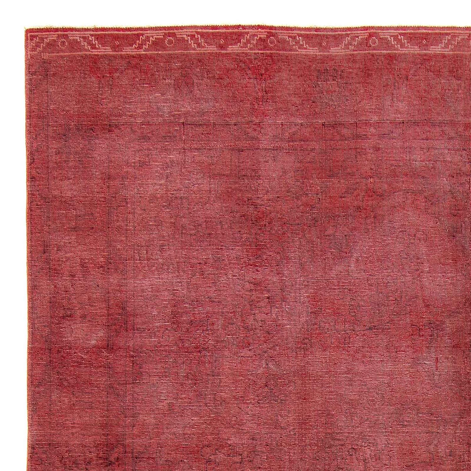 Alfombra de diseño - 210 x 156 cm - rojo oscuro