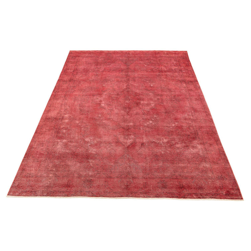 Alfombra de diseño - 210 x 156 cm - rojo oscuro