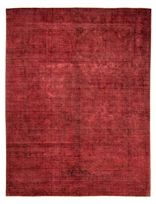 Alfombra Vintage - 401 x 302 cm - rojo oscuro