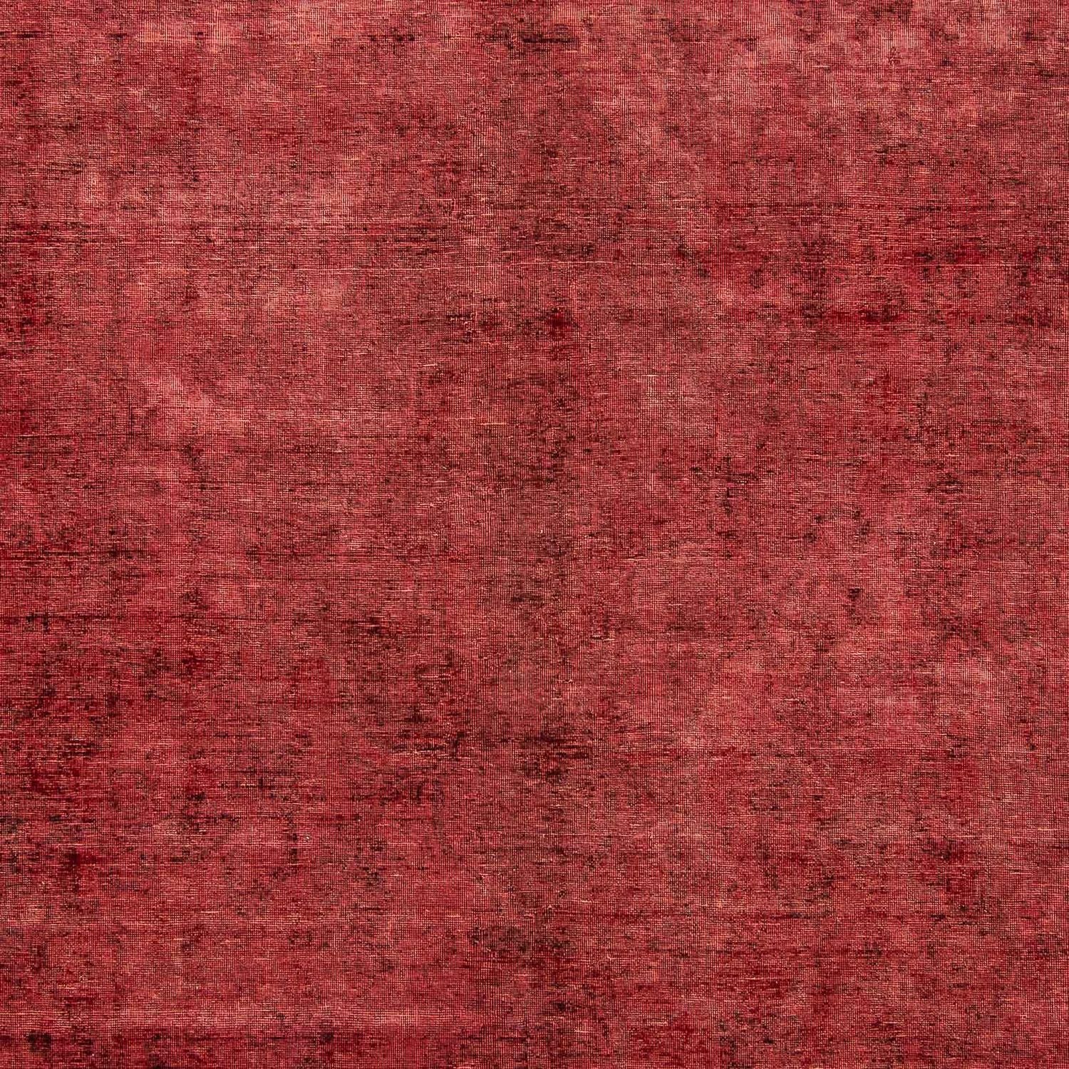 Alfombra Vintage - 401 x 302 cm - rojo oscuro