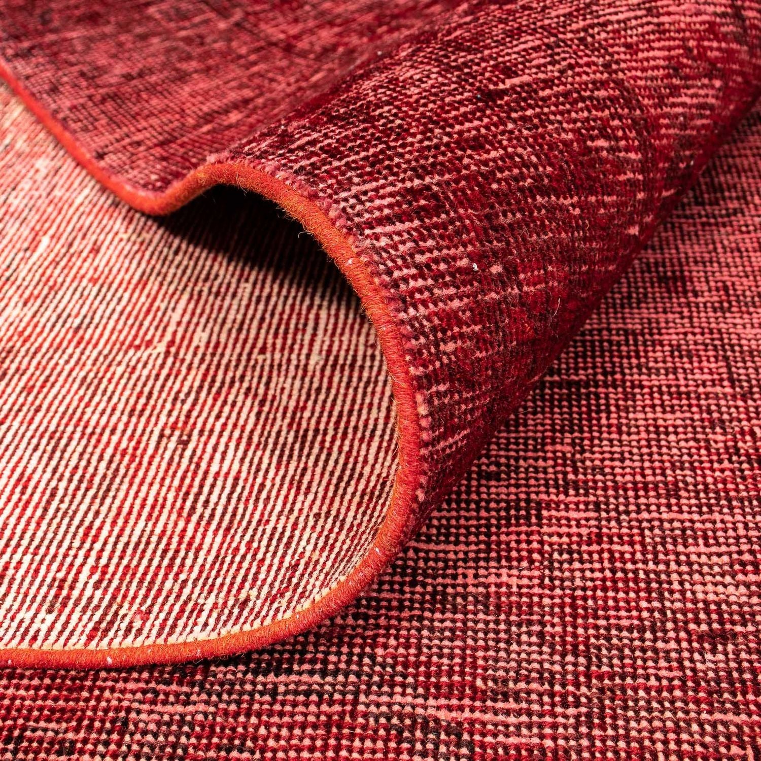 Alfombra Vintage - 401 x 302 cm - rojo oscuro