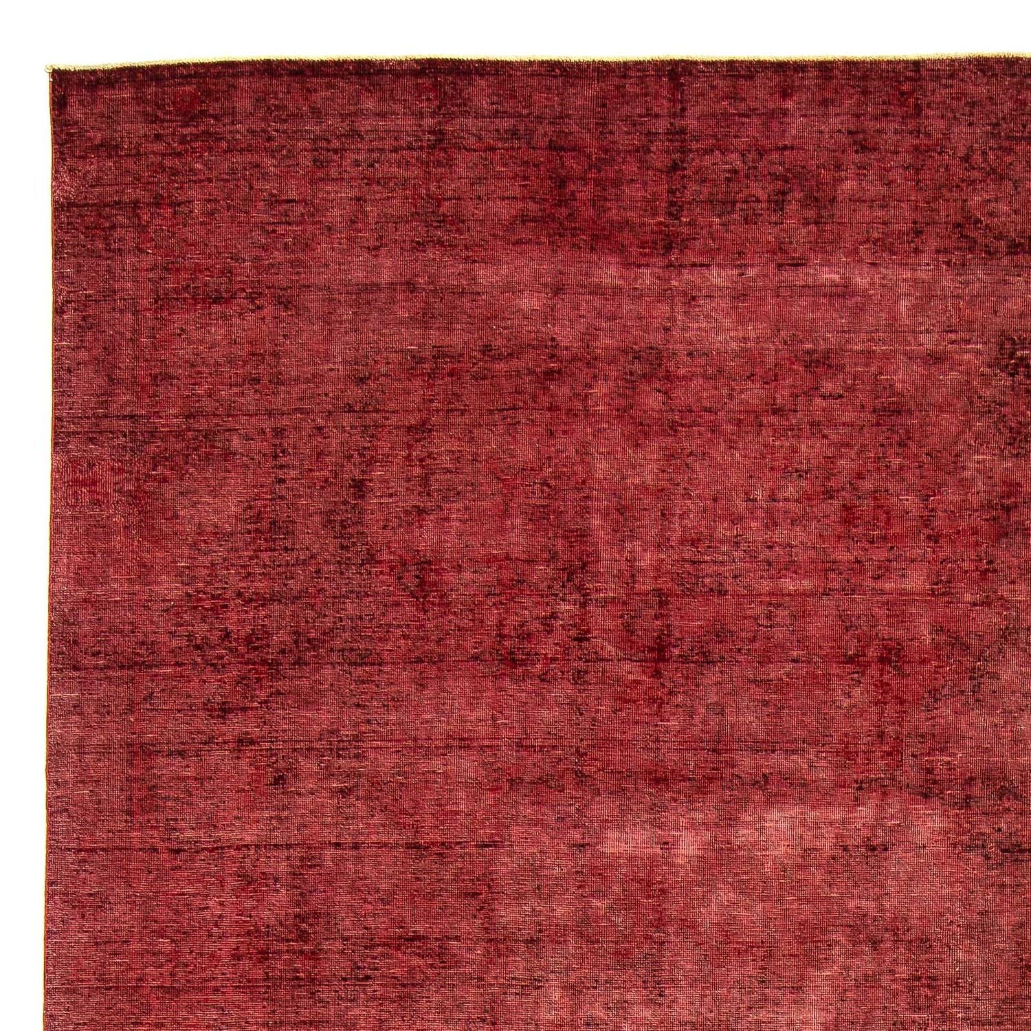 Alfombra Vintage - 401 x 302 cm - rojo oscuro