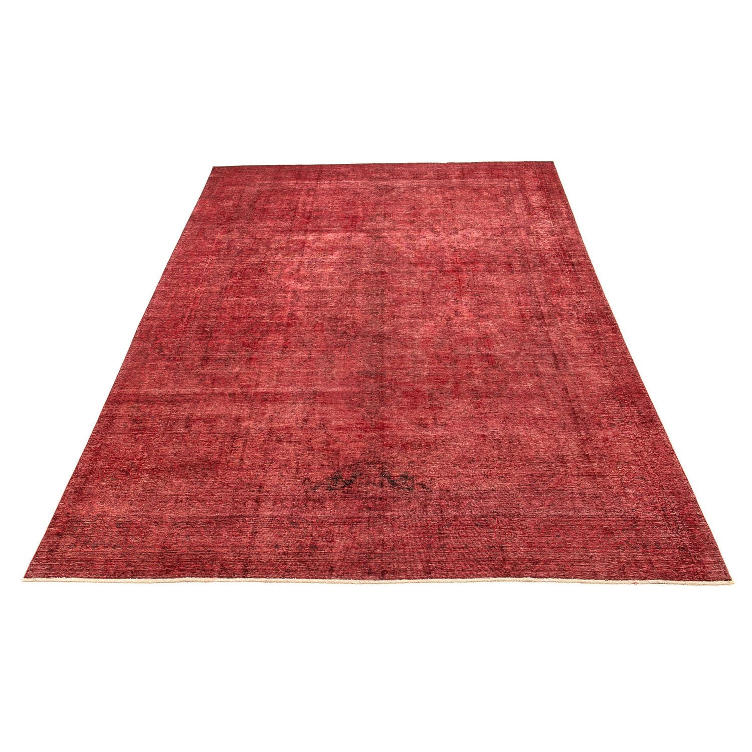Alfombra Vintage - 401 x 302 cm - rojo oscuro