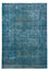 Alfombra Vintage - 404 x 290 cm - azul oscuro