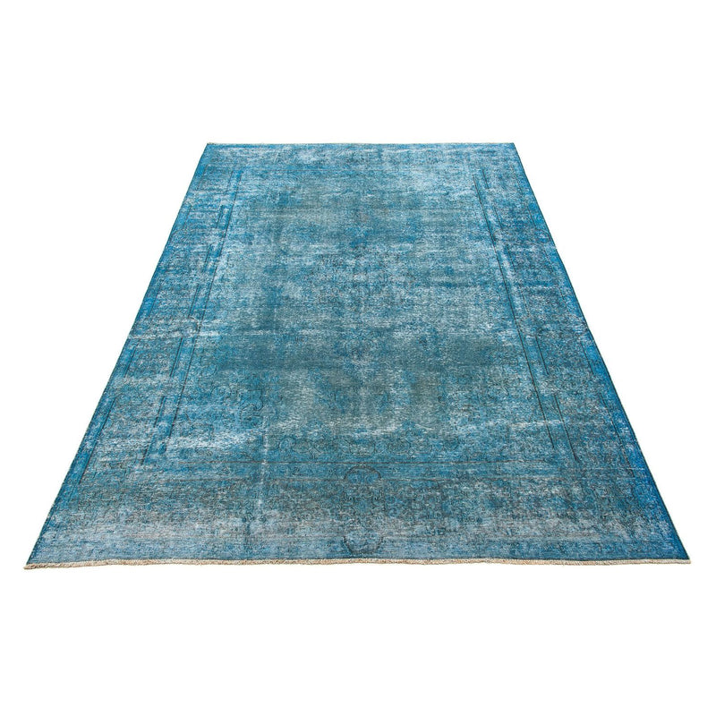 Alfombra Vintage - 404 x 290 cm - azul oscuro