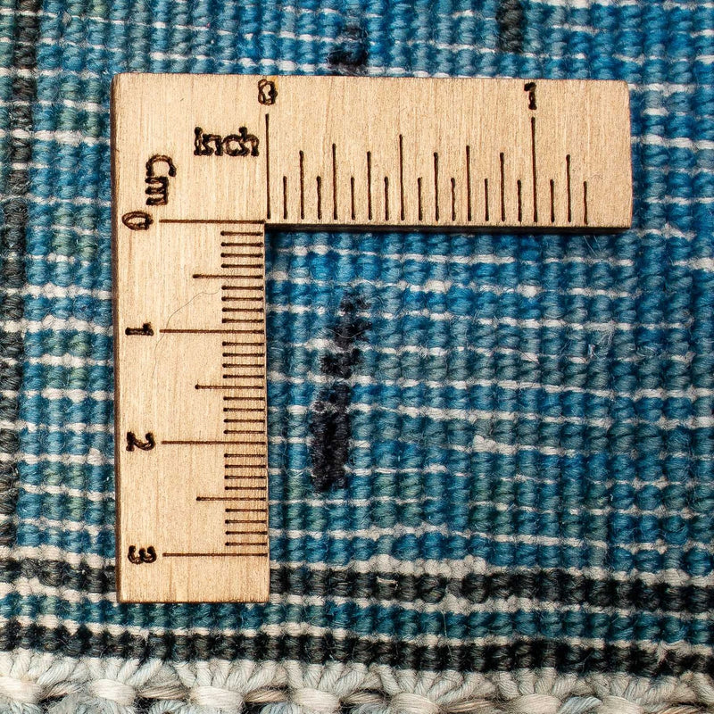 Alfombra Vintage - 404 x 290 cm - azul oscuro