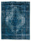 Alfombra Vintage - 378 x 295 cm - azul oscuro