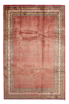 Alfombra persa - Mir - 310 x 215 cm - rojo oscuro