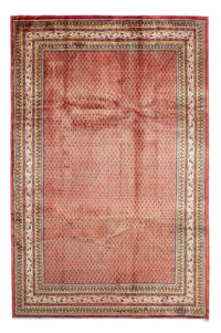 Alfombra persa - Mir - 310 x 215 cm - rojo oscuro