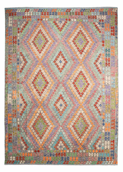 Kilim afgano Alfombra 257x349cm