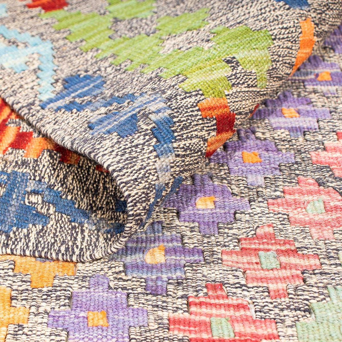 Alfombra Kelim - Oriental - 349 x 257 cm - multicolor