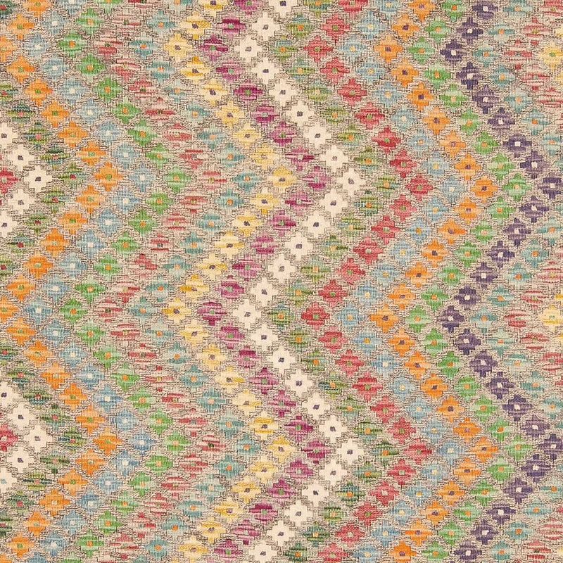 Alfombra Kelim - Splash - 298 x 210 cm - multicolor