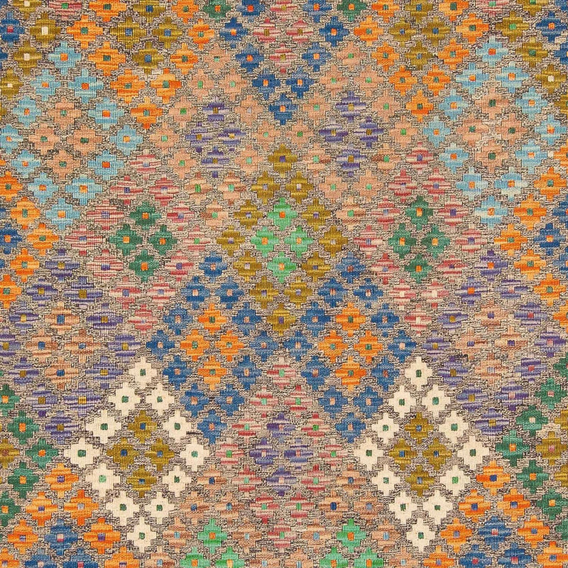 Alfombra Kelim - Splash - 290 x 202 cm - multicolor