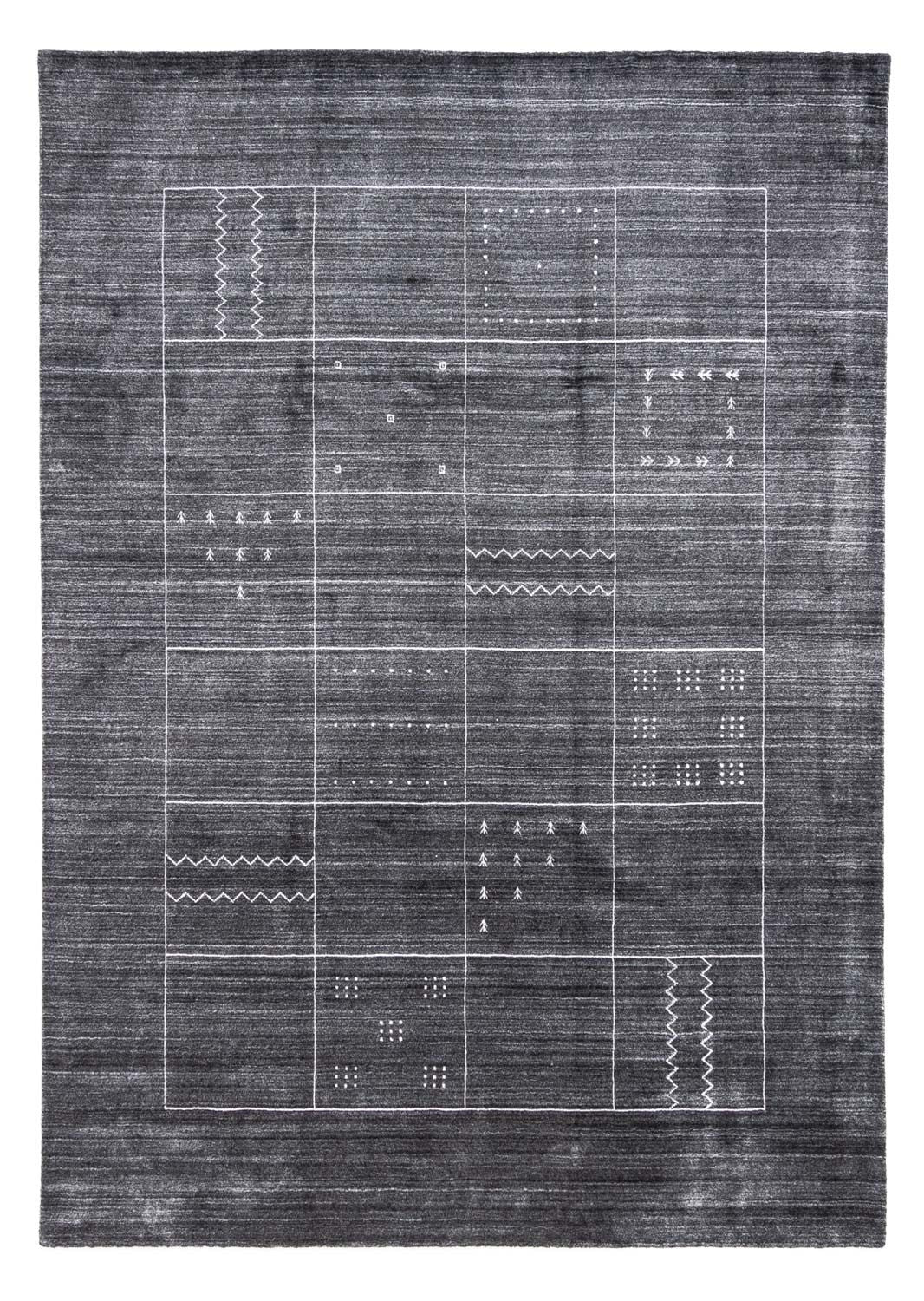Alfombra Vintage - 350 x 250 cm - gris