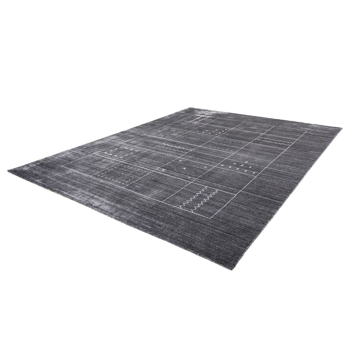 Alfombra Vintage - 350 x 250 cm - gris