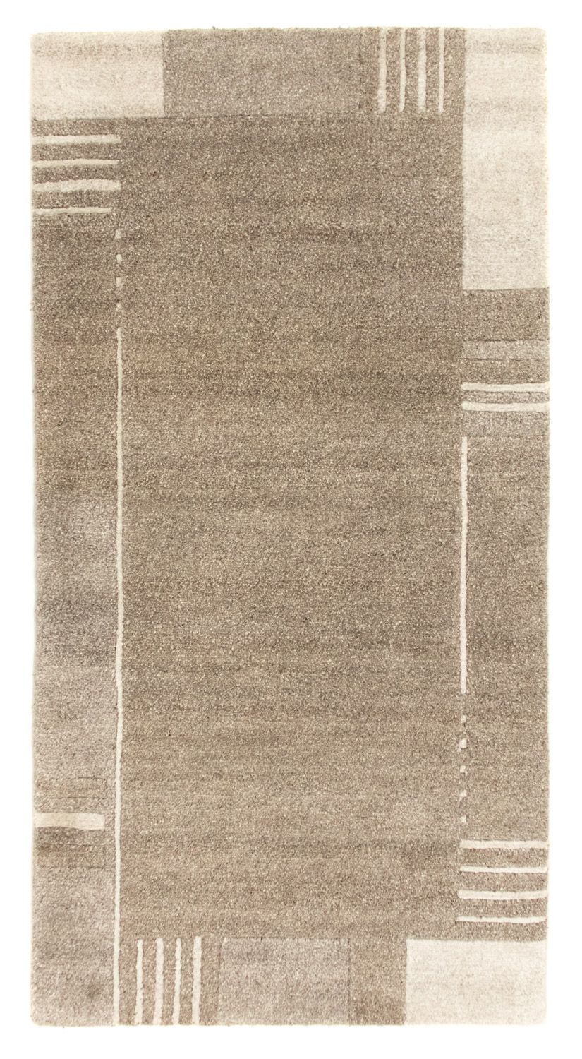 Alfombra de Nepal - 140 x 70 cm - beige
