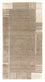 Alfombra de Nepal - 140 x 70 cm - beige