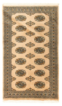 Alfombra afgana - Bukhara - 130 x 77 cm - beige