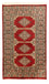 Alfombra afgana - Bukhara - 127 x 77 cm - rojo