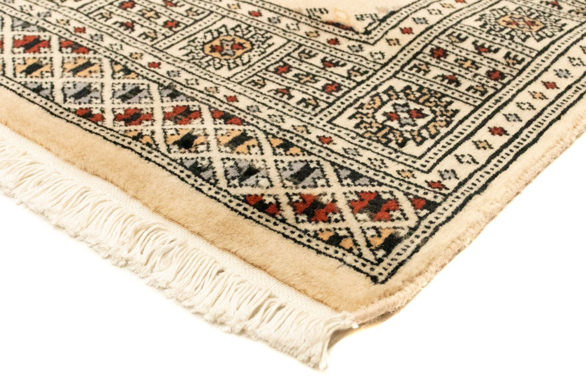 Alfombra afgana - Bukhara - 129 x 78 cm - beige