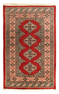 Alfombra afgana - Bukhara - 121 x 80 cm - rojo