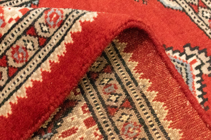 Alfombra afgana - Bukhara - 121 x 80 cm - rojo