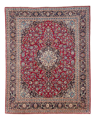 Alfombra persa - Keshan - 375 x 291 cm - rojo
