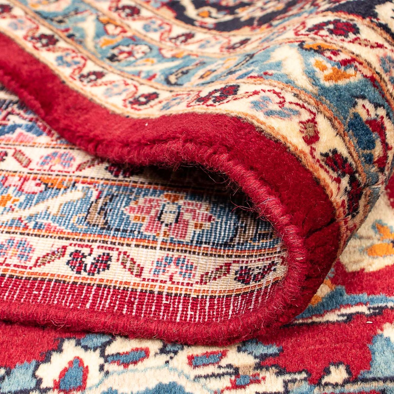 Alfombra persa - Keshan - 375 x 291 cm - rojo