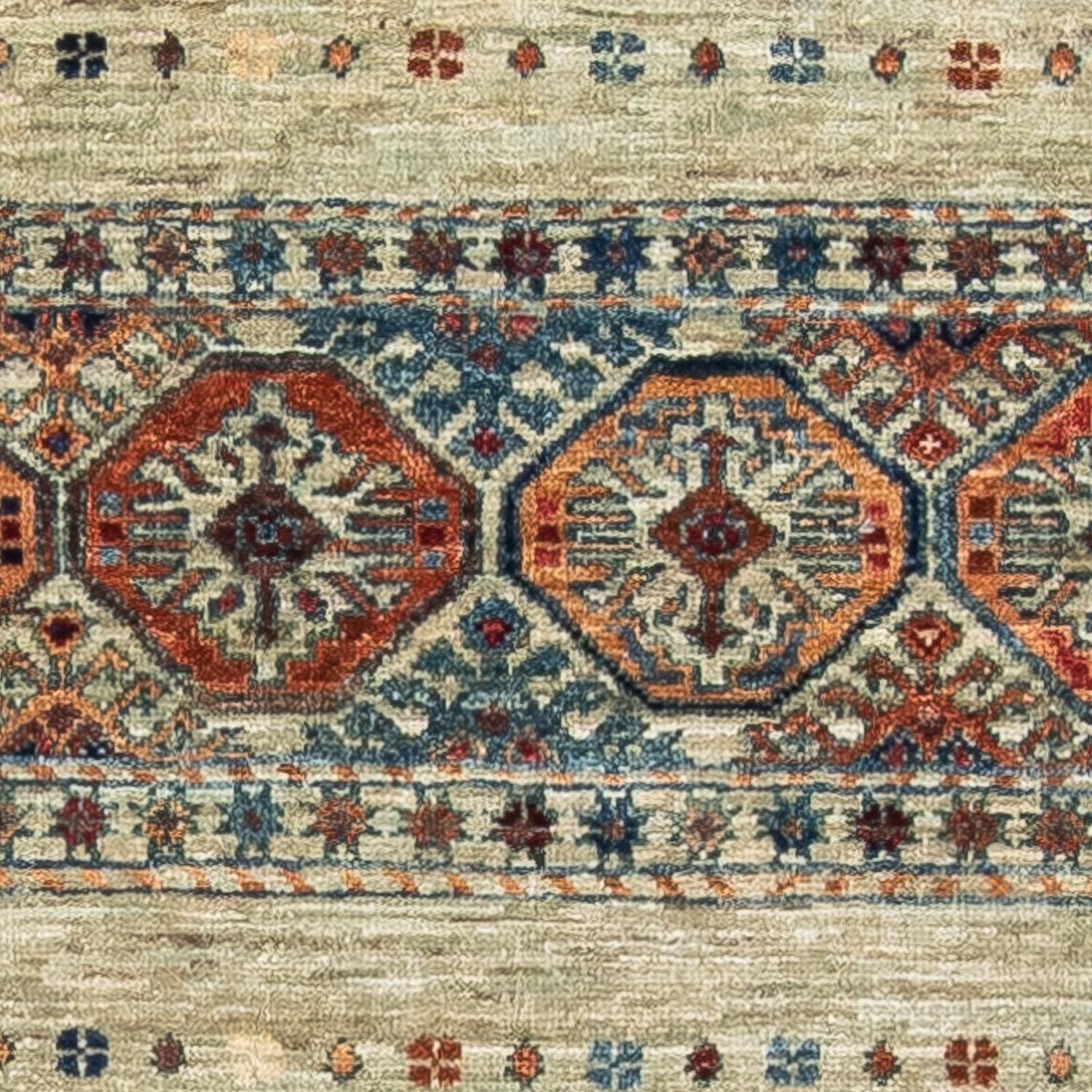 Alfombra de pasillo Alfombra Ziegler - 299 x 77 cm - multicolor