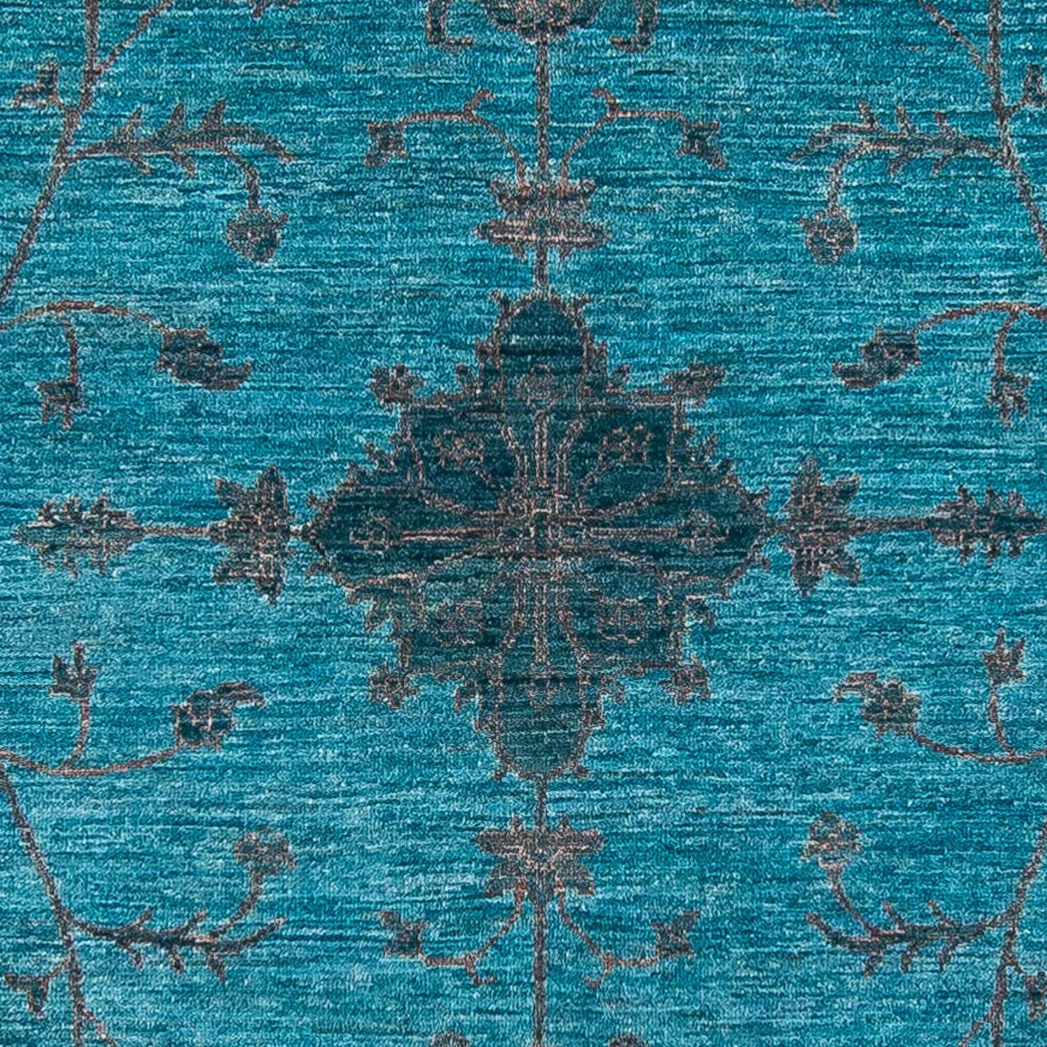 Alfombra Ziegler - 352 x 241 cm - azul oscuro