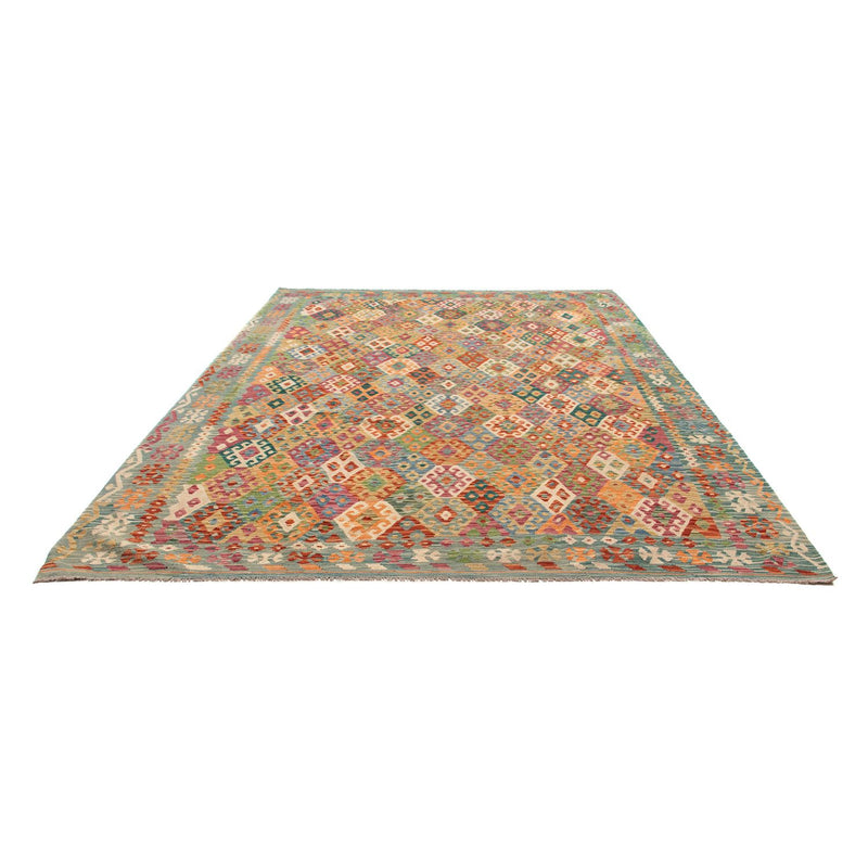 Alfombra Kelim - Splash - 341 x 263 cm - multicolor