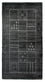 Alfombra Vintage - 140 x 70 cm - gris oscuro