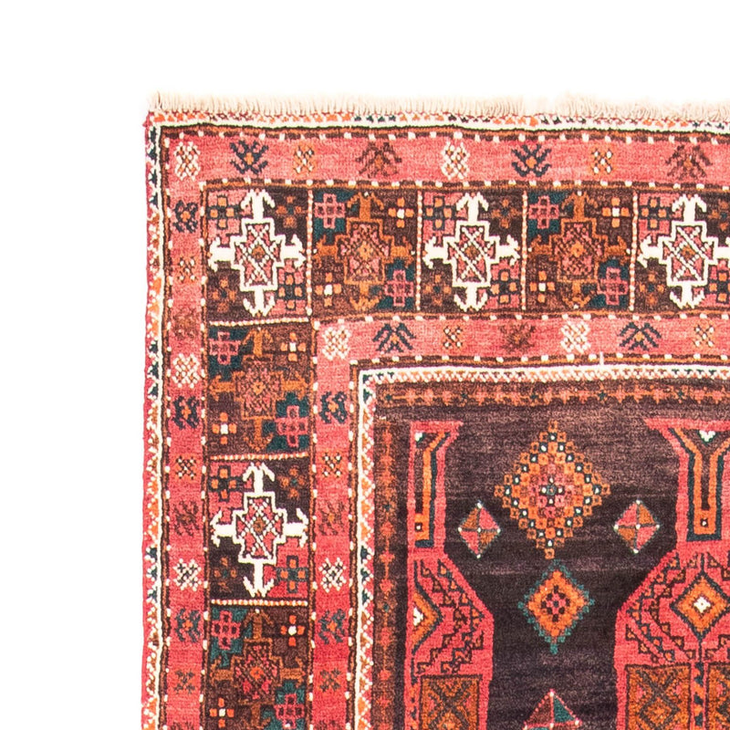 Alfombra de pasillo Alfombra persa - Nómada - 294 x 118 cm - rojo