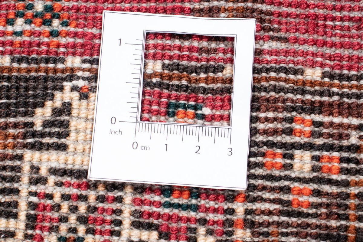 Alfombra de pasillo Alfombra persa - Nómada - 294 x 118 cm - rojo