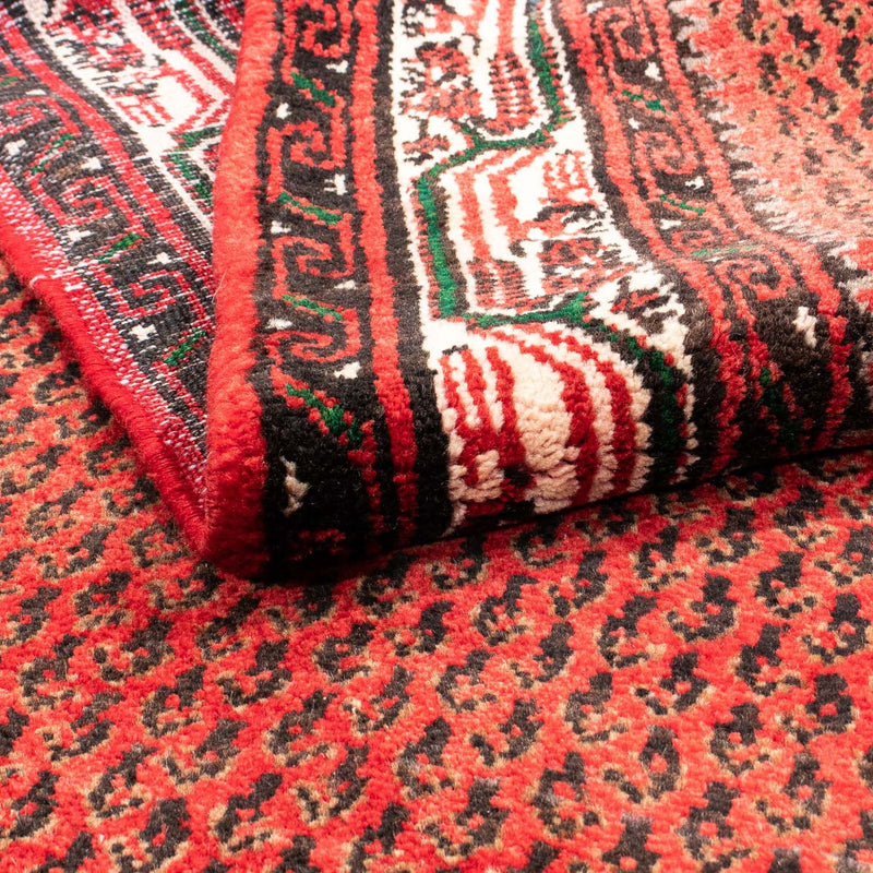 Alfombra de pasillo Alfombra persa - Nómada - 312 x 112 cm - rojo