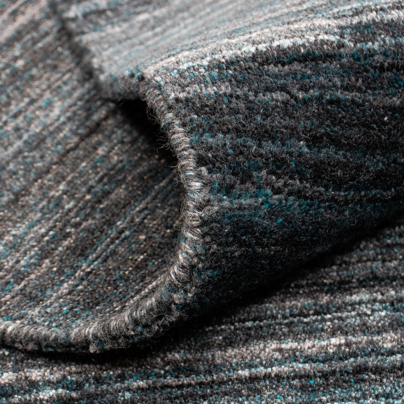 Alfombra Vintage - 200 x 150 cm - azul oscuro
