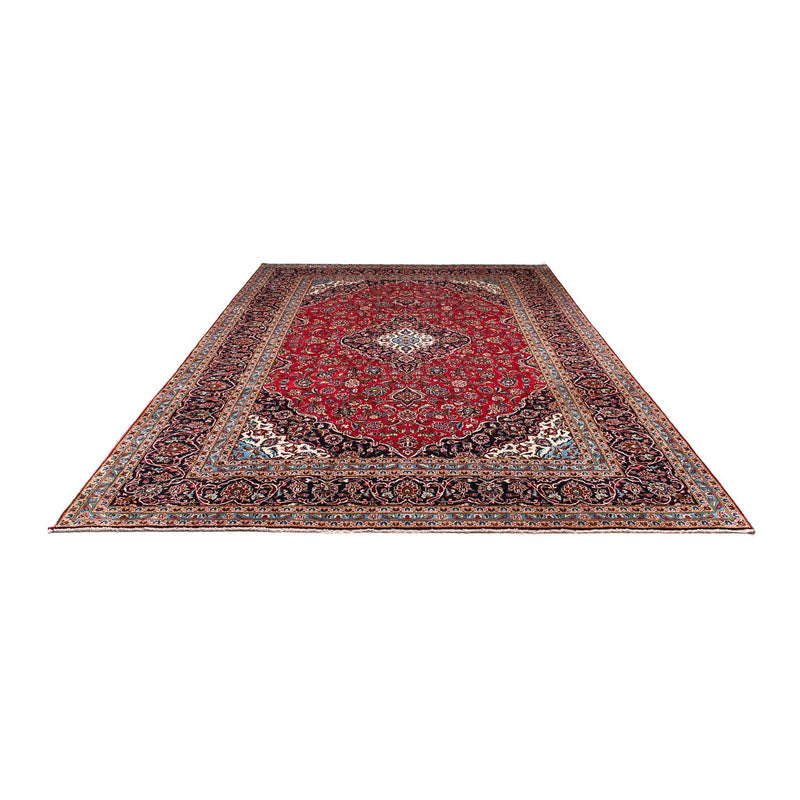 Alfombra persa - Keshan - 354 x 253 cm - rojo oscuro