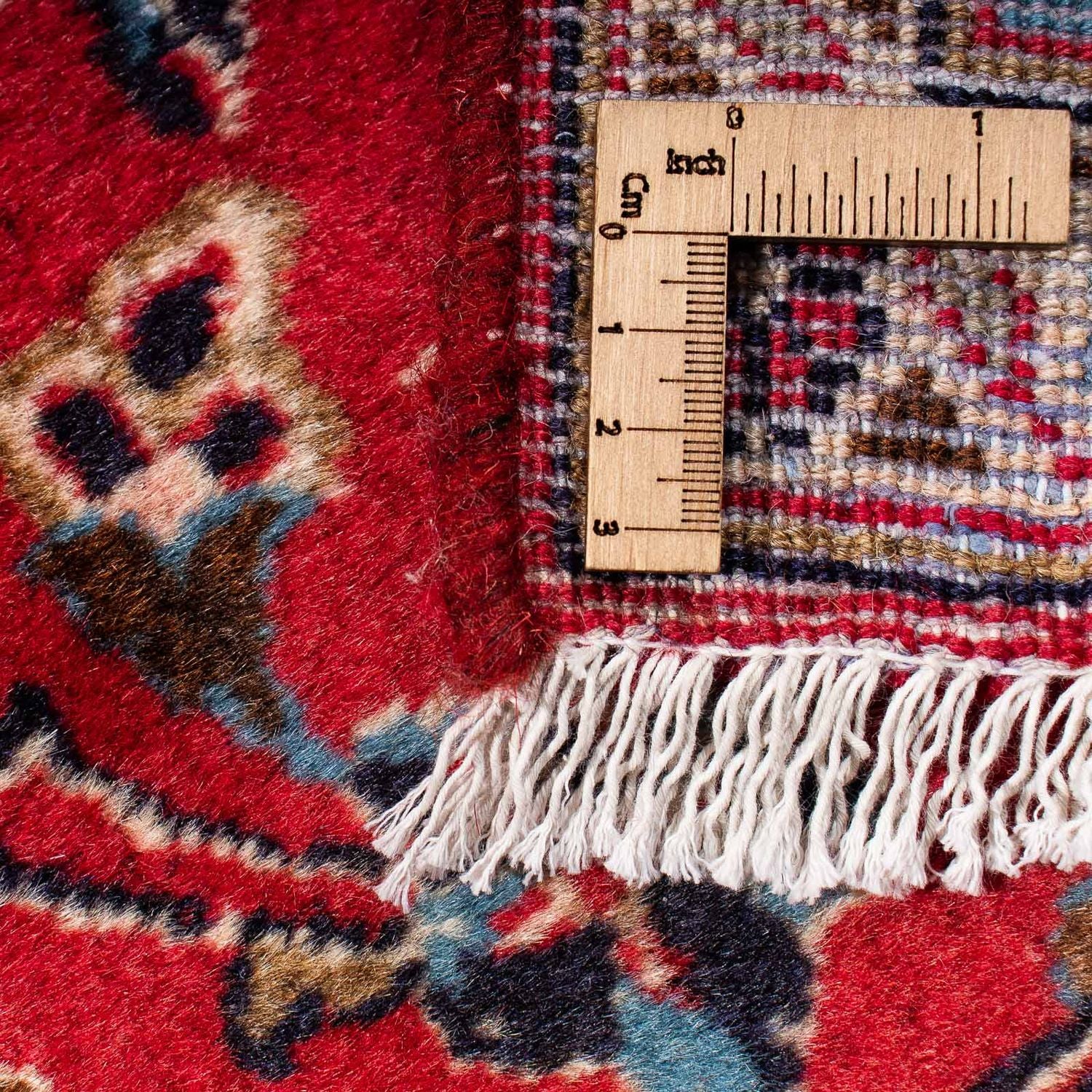 Alfombra persa - Keshan - 348 x 246 cm - rojo