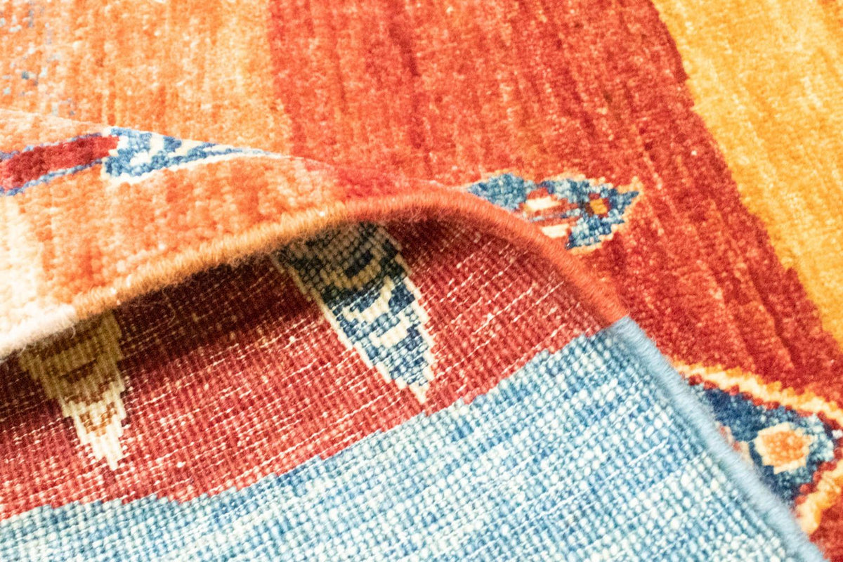 Alfombra Gabbeh - Loribaft Persa - 206 x 157 cm - multicolor