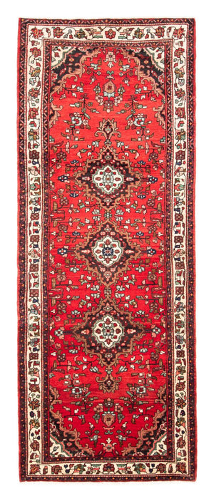 Alfombra de pasillo Alfombra persa - Nómada - 291 x 110 cm - rojo