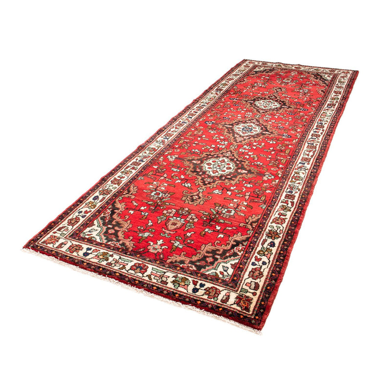 Alfombra de pasillo Alfombra persa - Nómada - 291 x 110 cm - rojo
