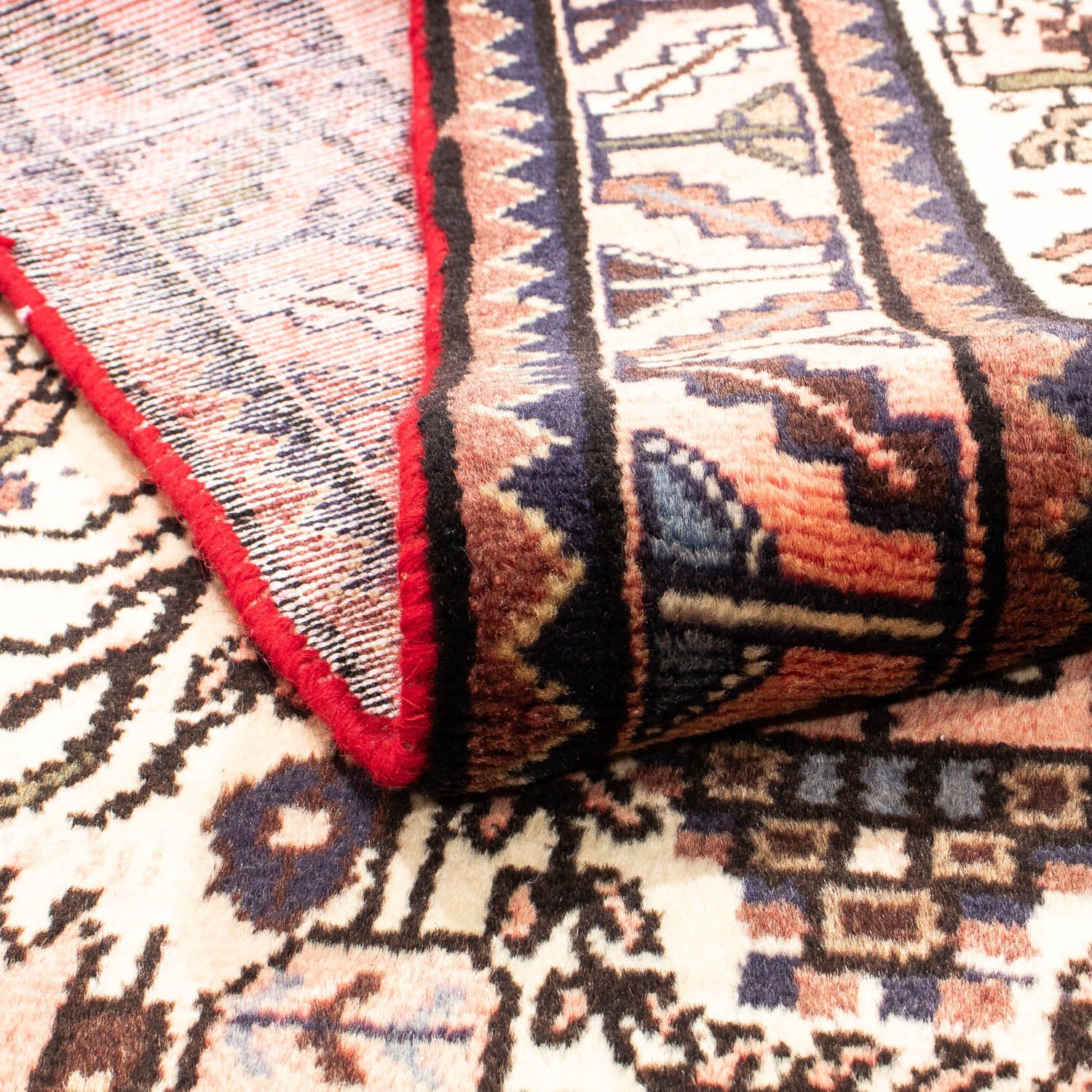 Alfombra de pasillo Alfombra persa - Nómada - 293 x 112 cm - beige