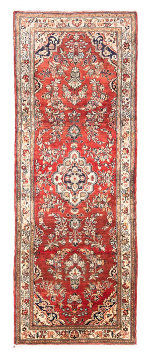 Alfombra de pasillo Alfombra persa - Nómada - 288 x 110 cm - rojo