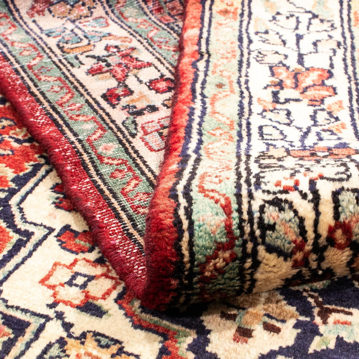 Alfombra de pasillo Alfombra persa - Nómada - 288 x 110 cm - rojo