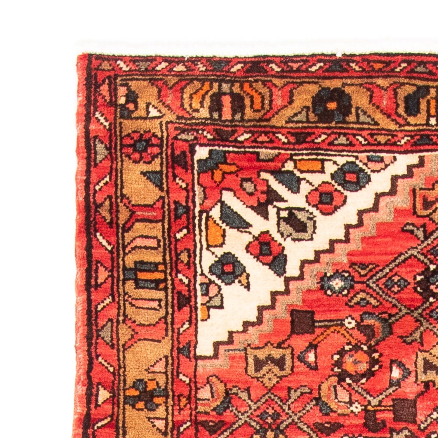 Alfombra de pasillo Alfombra persa - Nómada - 308 x 104 cm - rojo
