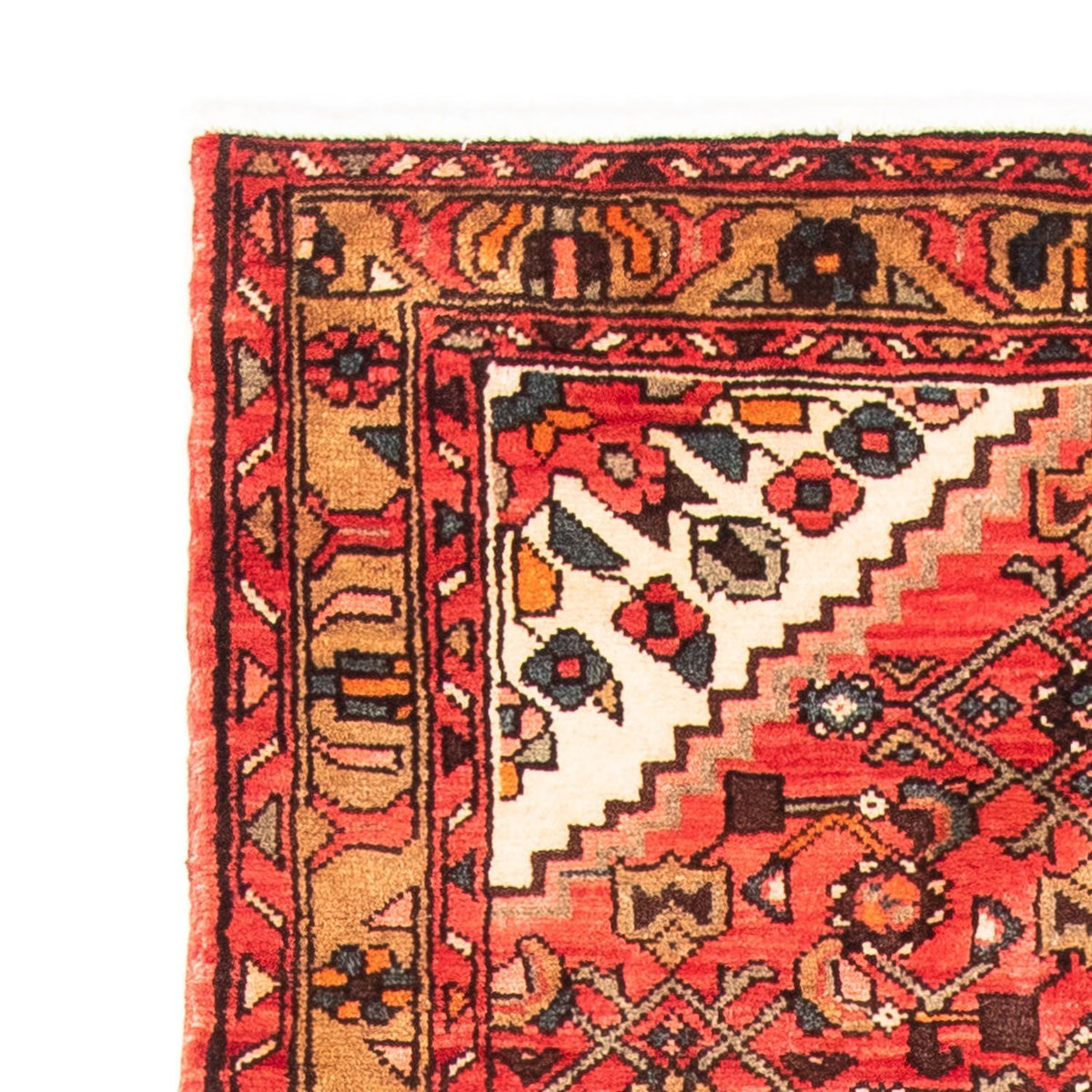 Alfombra de pasillo Alfombra persa - Nómada - 308 x 104 cm - rojo