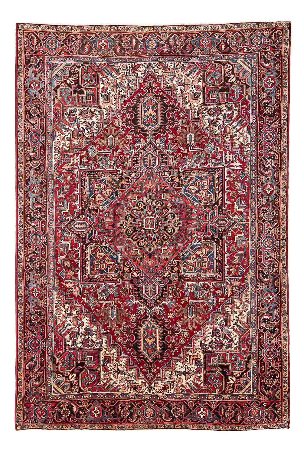 Alfombra persa - Nómada - 365 x 266 cm - rojo