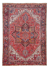 Alfombra persa - Nómada - 335 x 243 cm - rojo claro