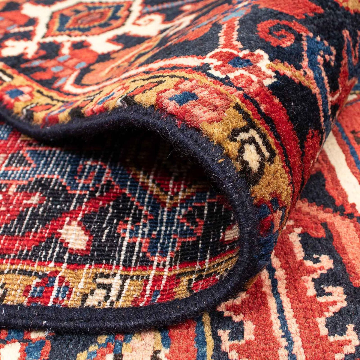 Alfombra persa - Nómada - 341 x 228 cm - rojo