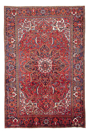 Alfombra persa - Nómada - 368 x 248 cm - rojo